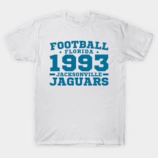 Football Florida 1993 Jacksonville Jaguars T-Shirt